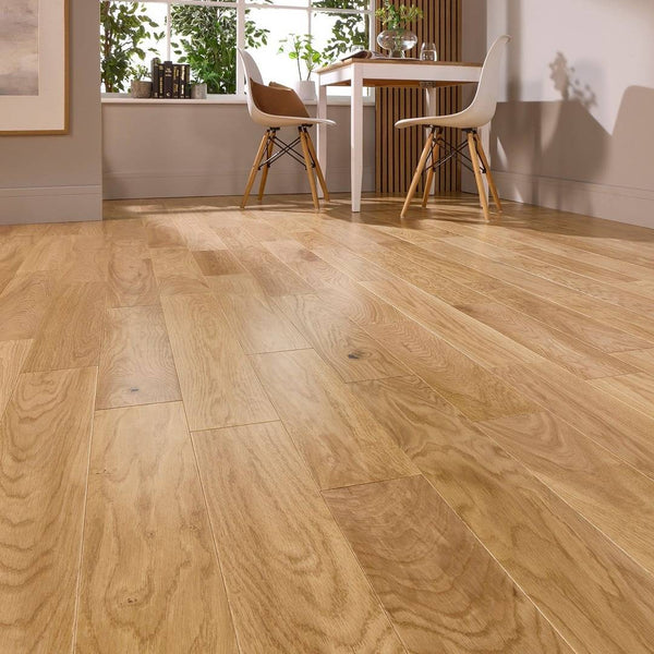 Manor Althorpe 18mm x 125mm Natural Lacquer Engineered Oak Flooring