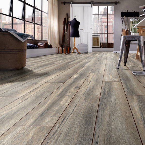 Embrace Pro Laminate Flooring 10mm Nimbus Grey Oak 3572