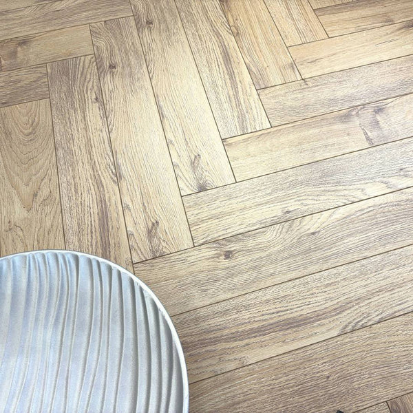 Embrace Herringbone Royal Oak 12mm Laminate