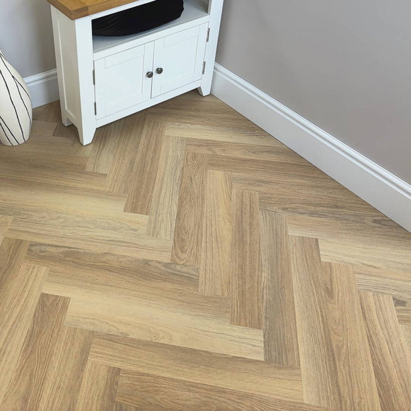 Chic Parquet LVT Flooring Dry Back Light Walnut 8003