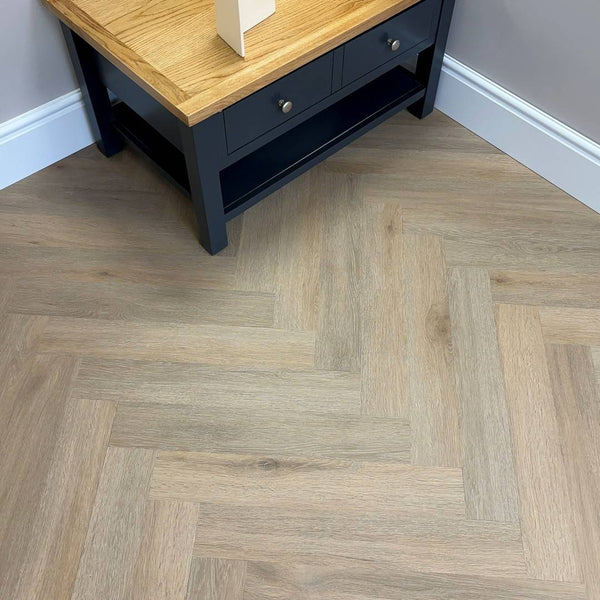 Chic Parquet LVT Flooring Dry Back Oak Limed 8005