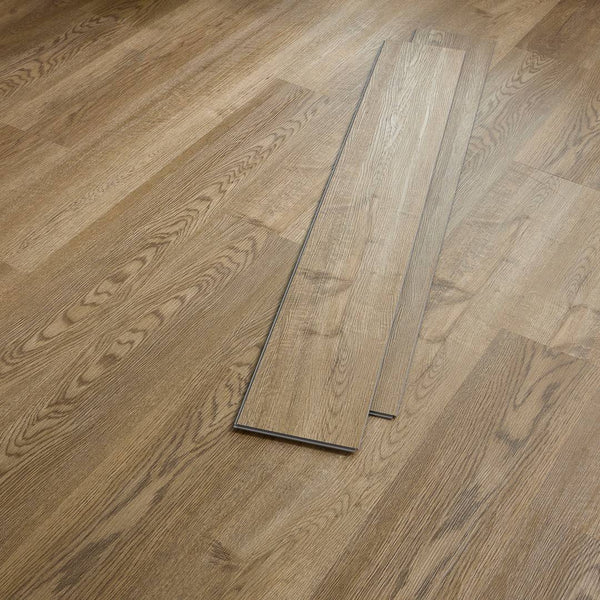 Aqua Plank Saddle Oak Click Vinyl Flooring