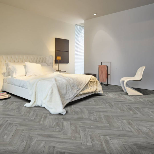 Ultrafelt Vinyl Flooring Battle Oak Parquet