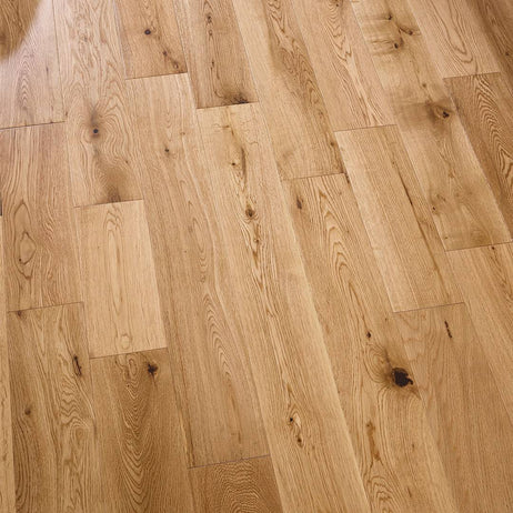 Hinton 18mm x 120mm Solid Wood Flooring Natural Matt Lacquer