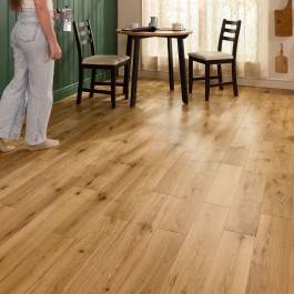 Newminster 18mm Solid Wood Flooring 150mm Natural Oak Matt Lacquer