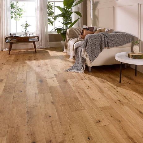 Cumaru 18mm Solid Wood Flooring Brushed Oiled Oak 150mm Wide