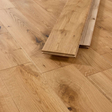 Cumaru 18mm Solid Wood Flooring Brushed Oiled Oak 150mm Wide