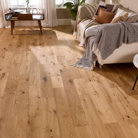 Cumaru 18mm Solid Wood Flooring Brushed Oiled Oak 150mm Wide