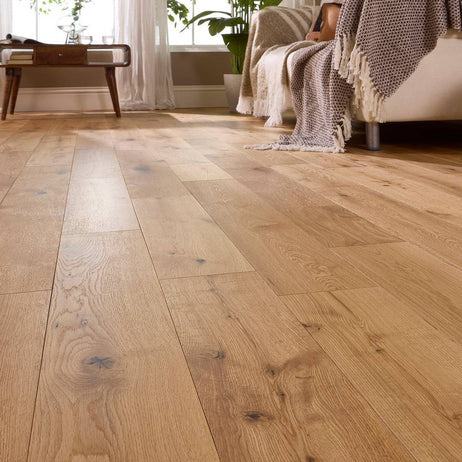 Cumaru 18mm Solid Wood Flooring Brushed Oiled Oak 150mm Wide