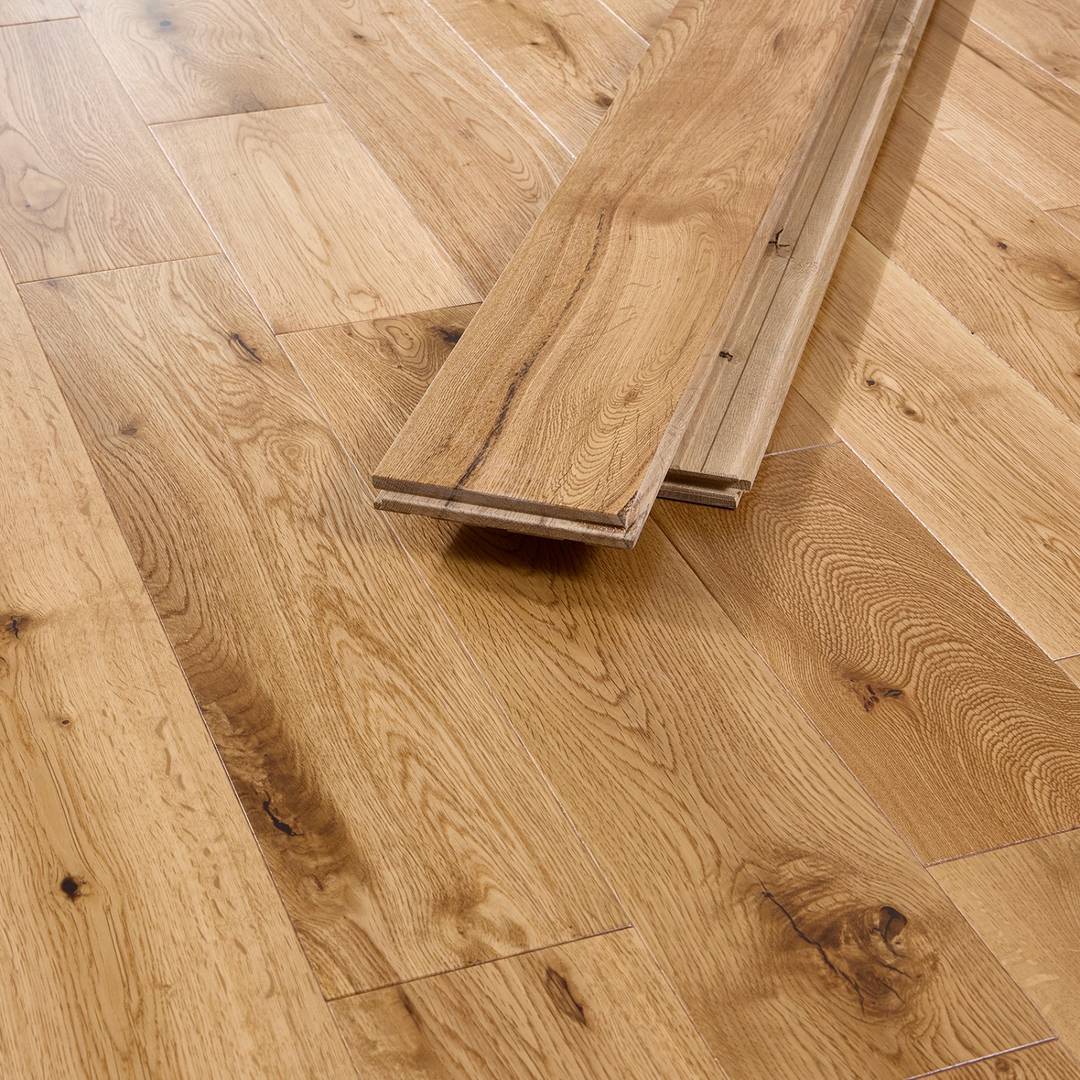 Hawthorn 18mm x 125mm Solid Wood Flooring Natural Matt Lacquer