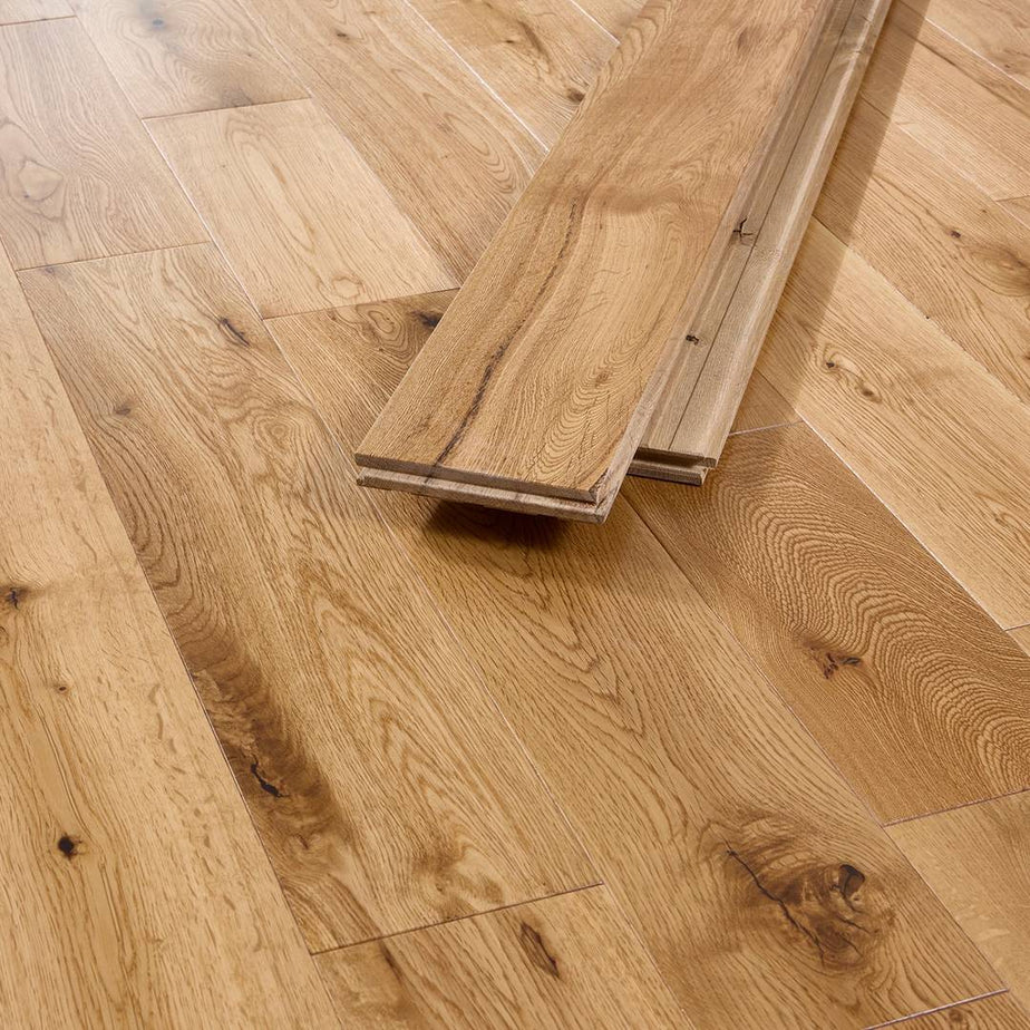 Hawthorn 18mm x 125mm Solid Wood Flooring Natural Matt Lacquer