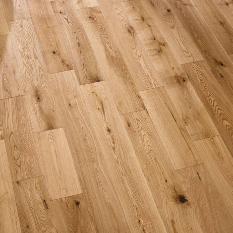 Hawthorn 18mm x 125mm Solid Wood Flooring Natural Matt Lacquer