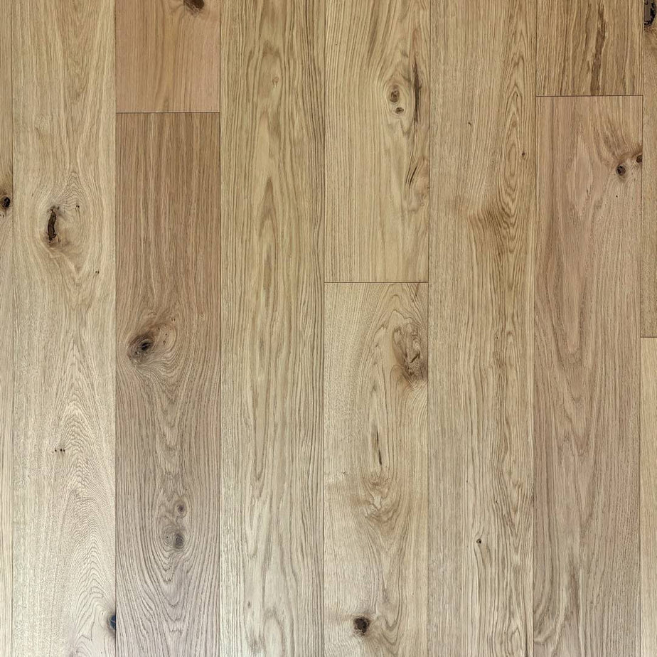 Manor Wenlock Engineered Wood Flooring 18mm x 180mm Natural Oak Brushed Uv Oiled