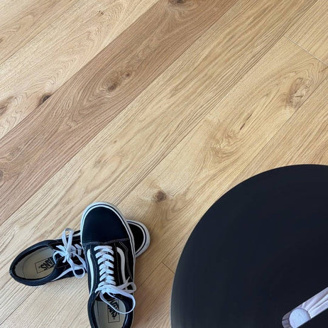 Manor Wenlock Engineered Wood Flooring 18mm x 180mm Natural Oak Brushed Uv Oiled