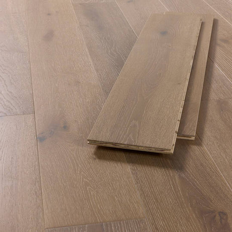Abbey Logum Engineered Wood Flooring 14mm x 190mm Smoke Grey Brushed Uv Oiled
