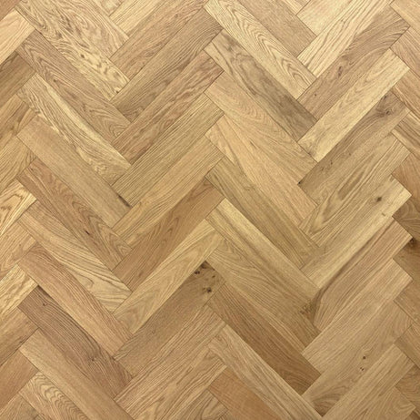 Herringbone Parquet 18mm Classic Oak Brushed Oiled Engineered