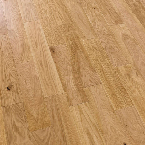 Manor Althorpe 18mm x 125mm Natural Lacquer Engineered Oak Flooring