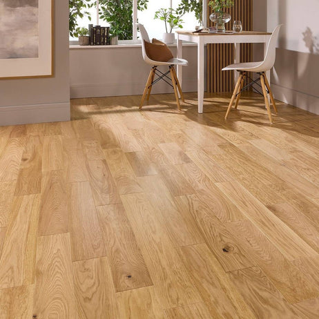 Manor Althorpe 18mm x 125mm Natural Lacquer Engineered Oak Flooring