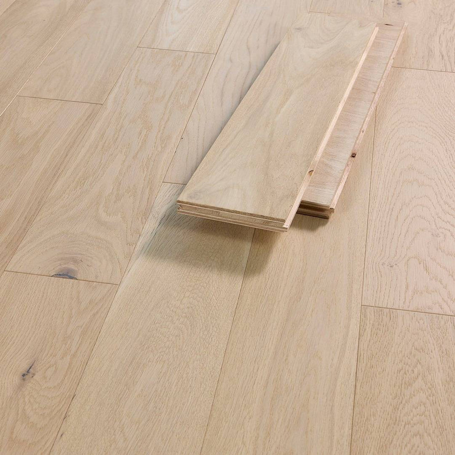 Manor Bramell Engineered Wood Flooring 18mm x 125mm Nude Brushed Matt Lacquer