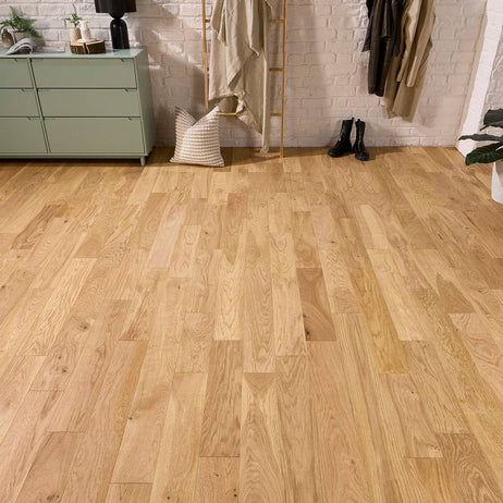 Manor Houghton Engineered Wood Flooring 18mm x 125mm Natural Brushed Oiled Oak