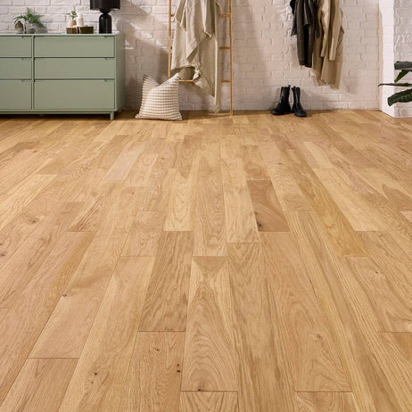 Manor Houghton Engineered Wood Flooring 18mm x 125mm Natural Brushed Oiled Oak