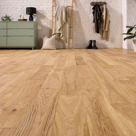 Manor Houghton Engineered Wood Flooring 18mm x 125mm Natural Brushed Oiled Oak