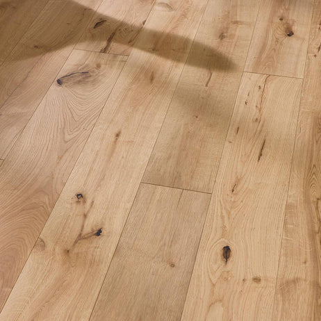 Manor Elton Engineered Wood Flooring 18mm x 190mm Natural Oak Brushed Oiled