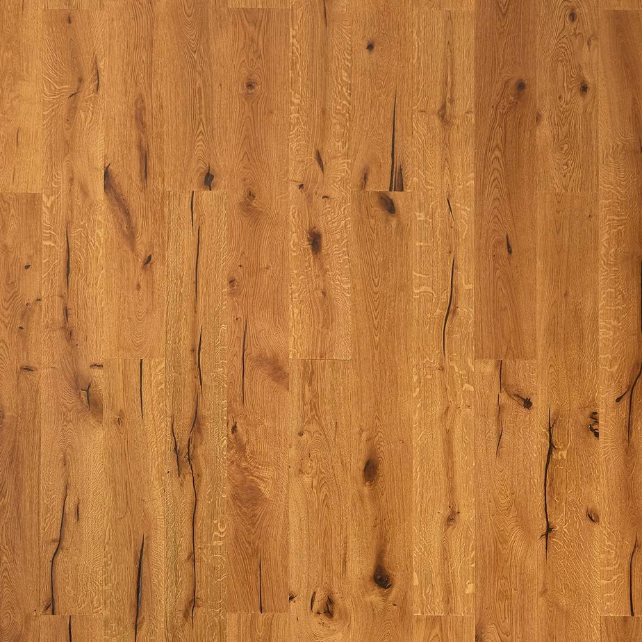Loire Rich Oak Distressed Wax Oil 15mm Engineered