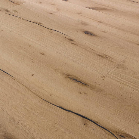 Loire Engineered Wood Flooring 15mm x 190mm Clear Oak Distressed Wax Oil