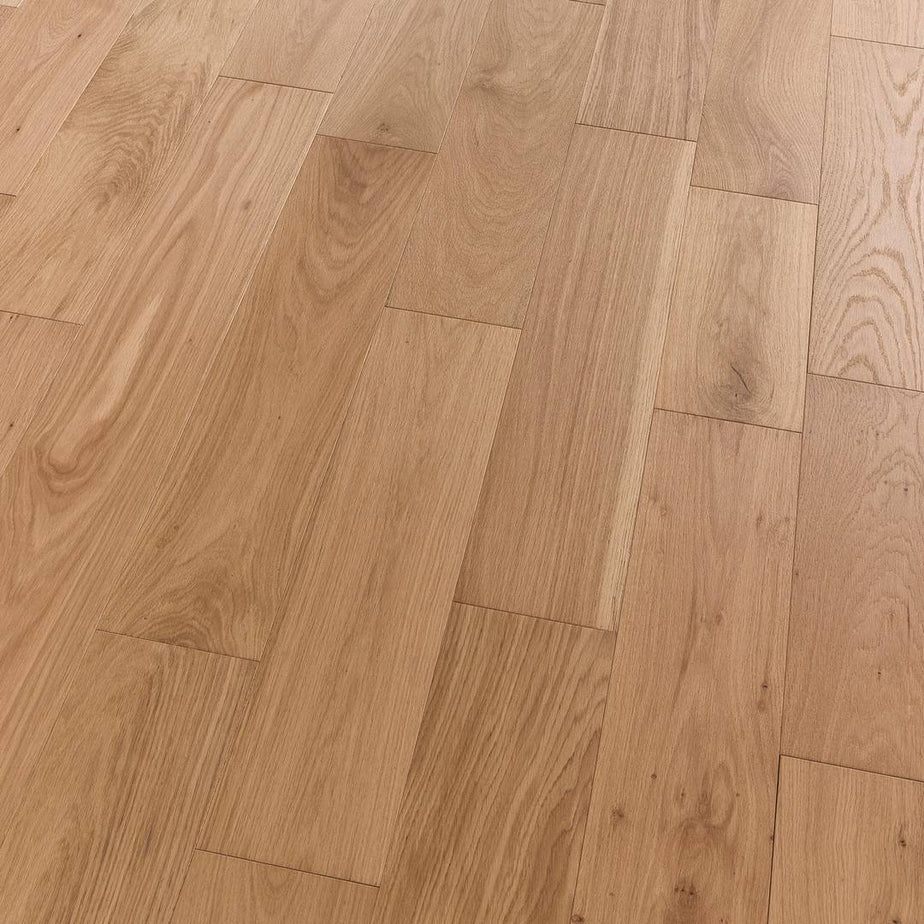 Abbey Audley Engineered Wood Flooring Oak 14mm x 165mm Brushed Oiled