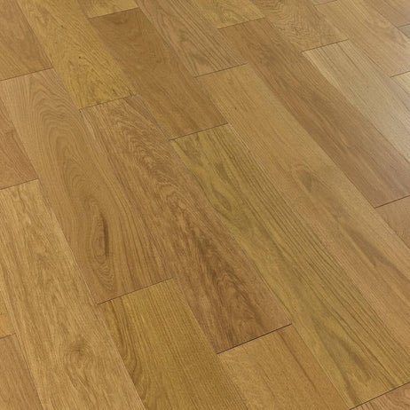 Abbey Standen Oak Golden Engineered Flooring 14mm x 165mm Brushed Matt Lacquered