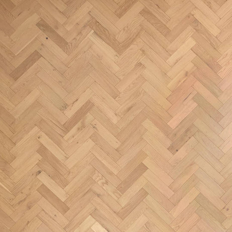 Herringbone Parquet Engineered Wood Flooring 12mm Essence Oak Matt Lacquer