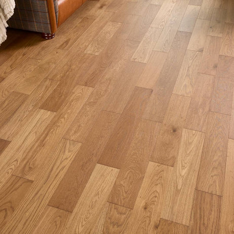 Abbey Cinder Engineered Wood Flooring 10mm x 125mm Double Smoked Brushed Lacquer Flooring