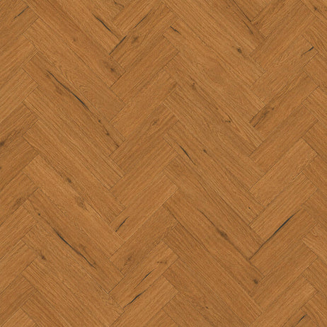 Herringbone Parquet Engineered Wood Flooring 15mm Rich Oak Hard Wax Oiled