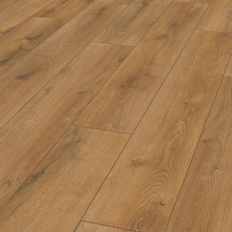 Prestige Laminate Flooring 8mm Dark Summer Oak V-Groove 3901
