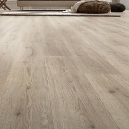 Prestige Laminate Flooring 8mm Grey Oak Light V-Groove 3126