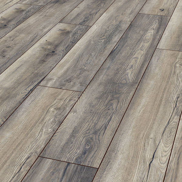 Prestige Plus Laminate Flooring 12mm Arbor Grey Oak AC5 Click 3572