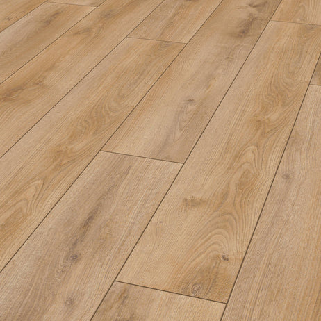Prestige Natur Oak 7mm V-Groove Click Laminate Flooring 3903