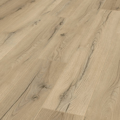 Prestige Pale Oak 7mm V-Groove Click Laminate Flooring 4176