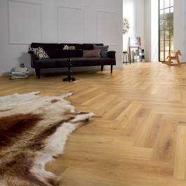 Prestige Herringbone Laminate flooring Classic Natural Oak 8mm 3861