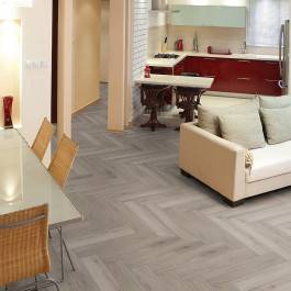Prestige Herringbone Laminate Flooring Iris Oak 8mm 3773