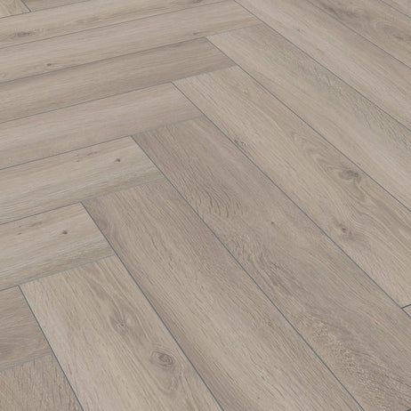 Prestige Herringbone Laminate Flooring Iris Oak 8mm 3773
