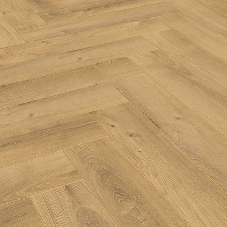 Embrace Herringbone Laminate Flooring 10mm Tricat Oak 6018