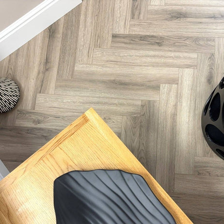 Embrace Herringbone Limed Oak 12mm Laminate