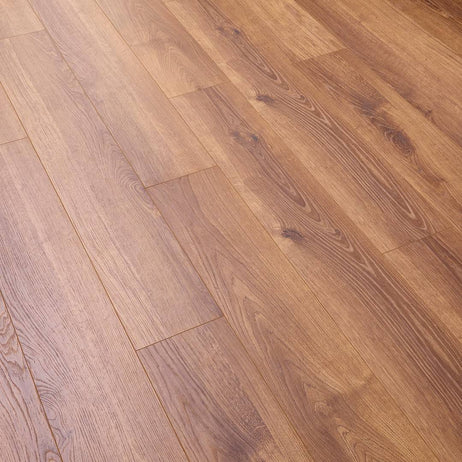 Embrace Pro Laminate Flooring 14mm Smoked Oak AC5 Built-in Underlay
