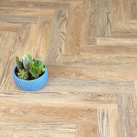 Chic Parquet Dry Back Lvt Herringbone Flooring Outland