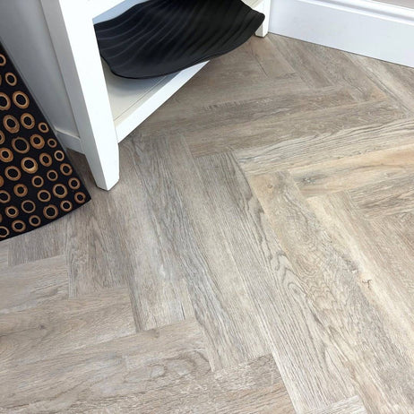 Chic Parquet Dry Back Lvt Herringbone Flooring Harbour