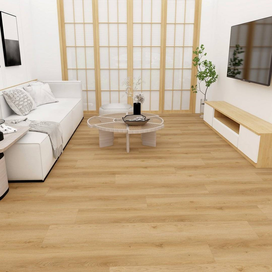 Aqua Plank Natural Oak Click Vinyl Flooring