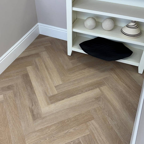 Chic Parquet LVT Flooring Dry Back Oak Haze 8001