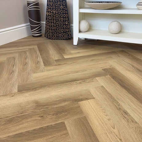 Chic Parquet LVT Flooring Dry Back Oak Nature 8002